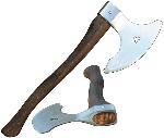 Mittelalter Axt kaufen, Größe ca. 55 cm mit Holzstiel mit rustikalem Design Mittelalter Axt kaufen, Größe ca. 55 cm mit Holzstiel mit rustikalem Design