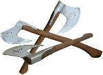 Streitaxt kaufen Mittelalter mit Kreuz im Axtkopf und Holzstiel im rustikalem Design Streitaxt kaufen Mittelalter mit Kreuz im Axtkopf und Holzstiel im rustikalem Design
