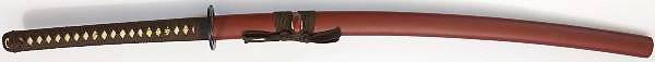 Taira no Kiyomori Samurai Schwert Katana + braune Saya und Griff Taira no Kiyomori Samurai Schwert Katana + braune Saya und Griff