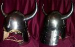 Wikingerhelm kaufen Bertil mit Metallhörnern Wikingerhelm kaufen Bertil mit Metallhörnern